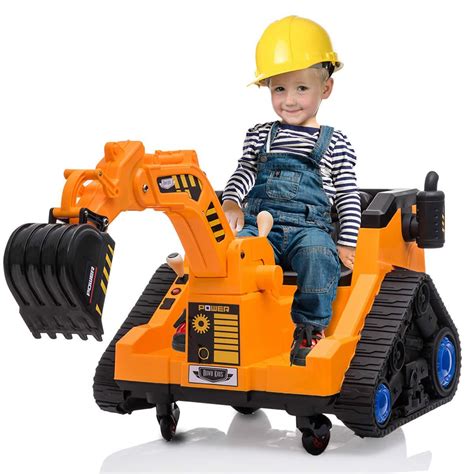 mini excavator for kid|kids ride on excavator digger.